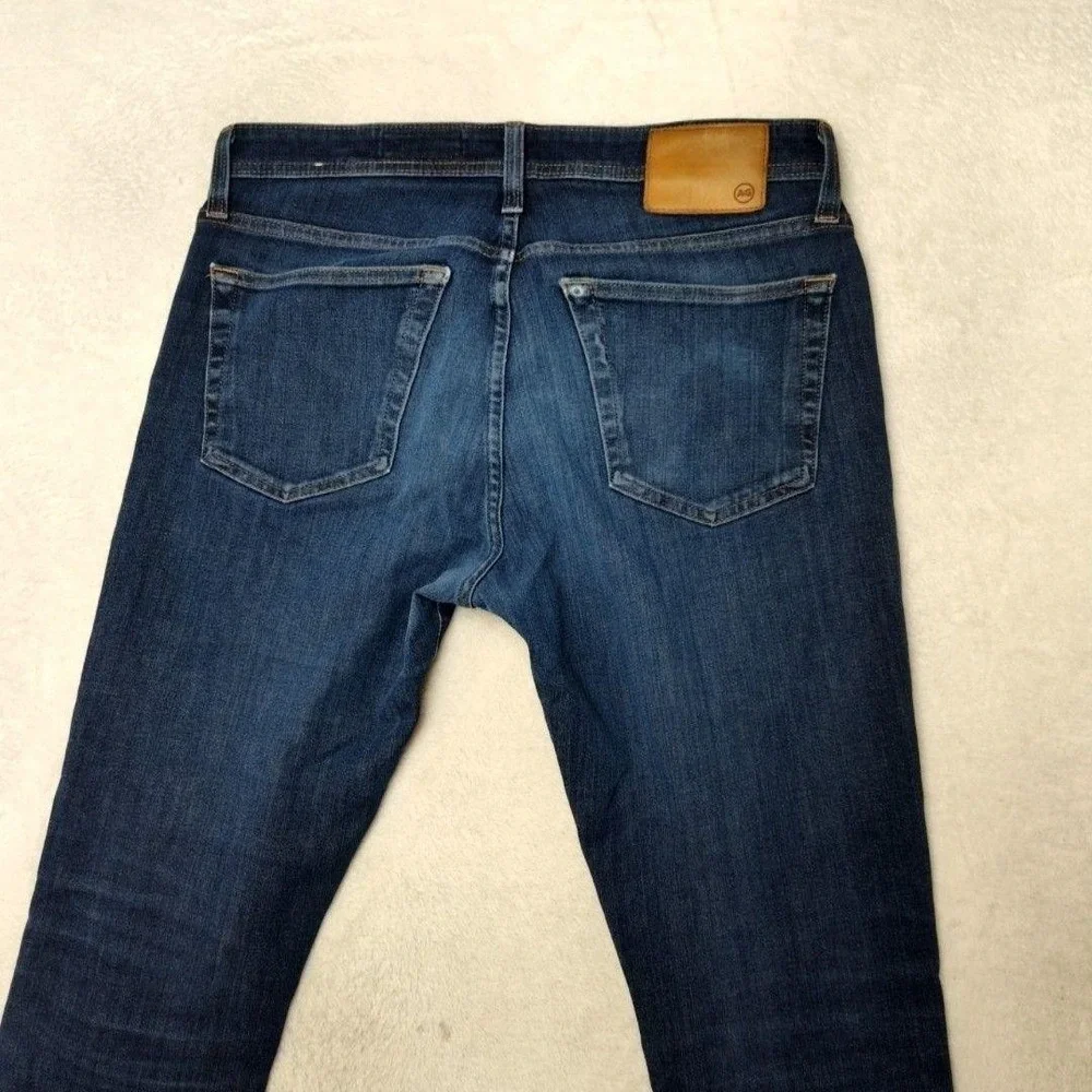 AG‎ Adriano Goldschmied Jeans Mens 31x32 Blue Tellis Slim Stretch Denim 360